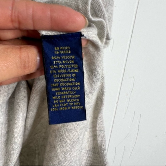 Polo Ralph Lauren V Neck Oversized Sweater S - Picture 5 of 8